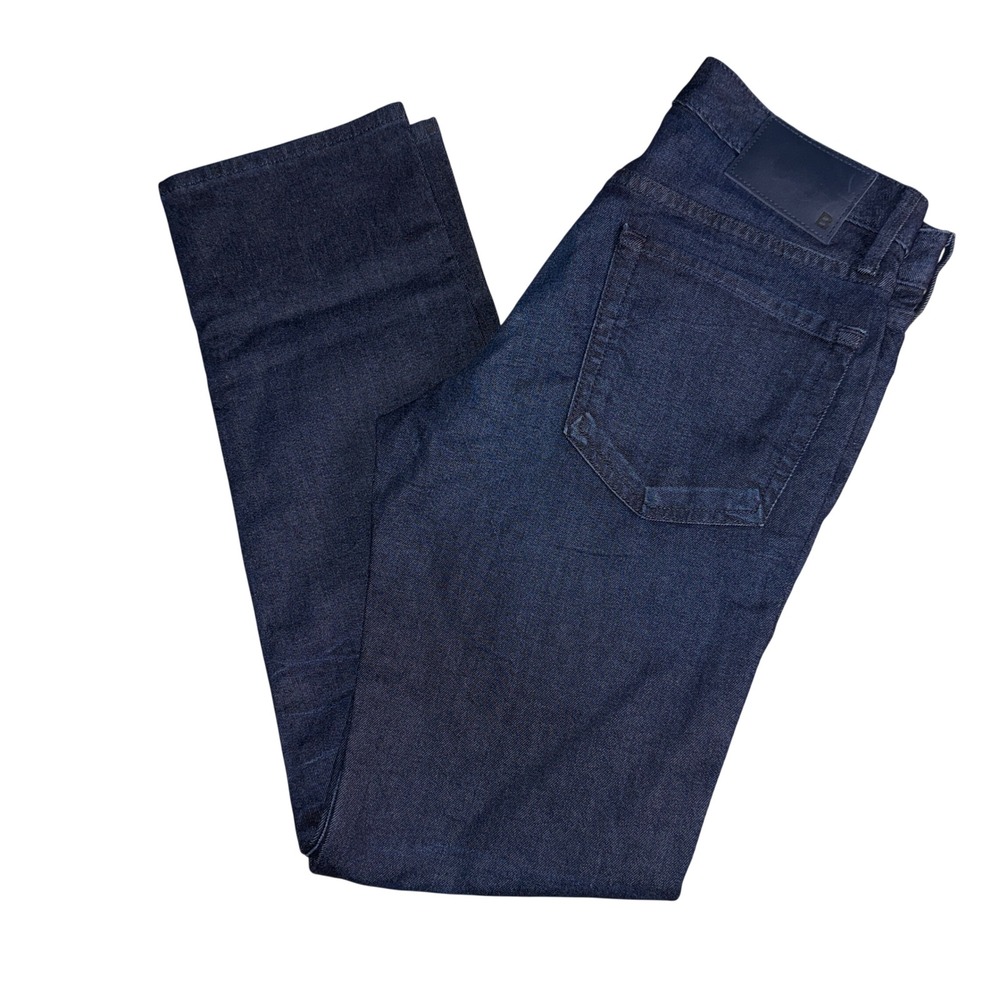 Bonobos Slim Fit Jeans 28x30 Dark Indigo Blue Made in USA Denim Pants